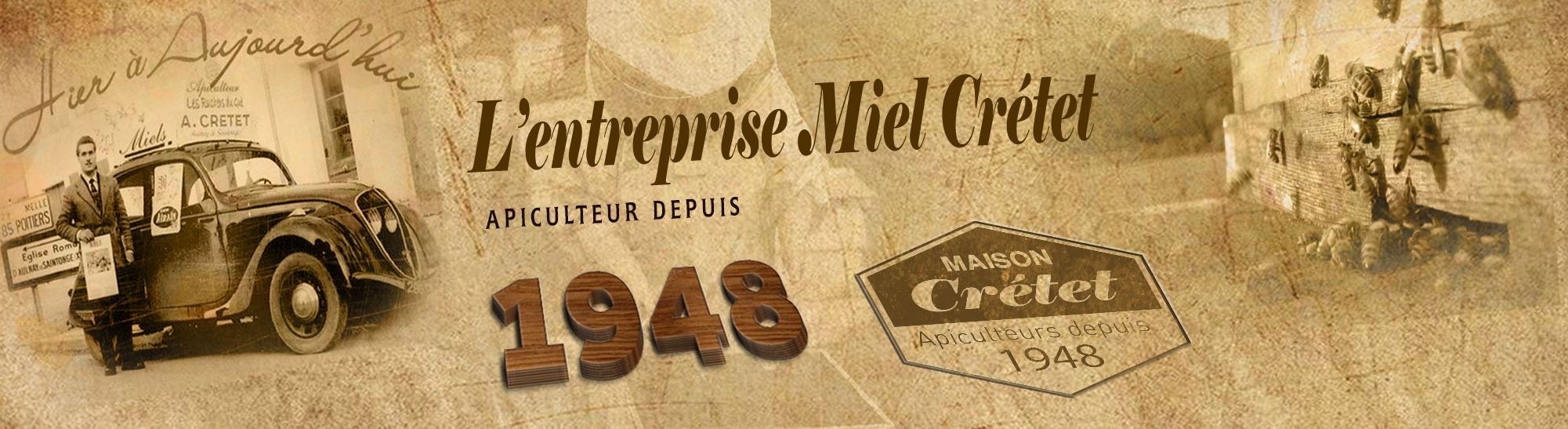 L'histoire du Miel de la Maison Crétet